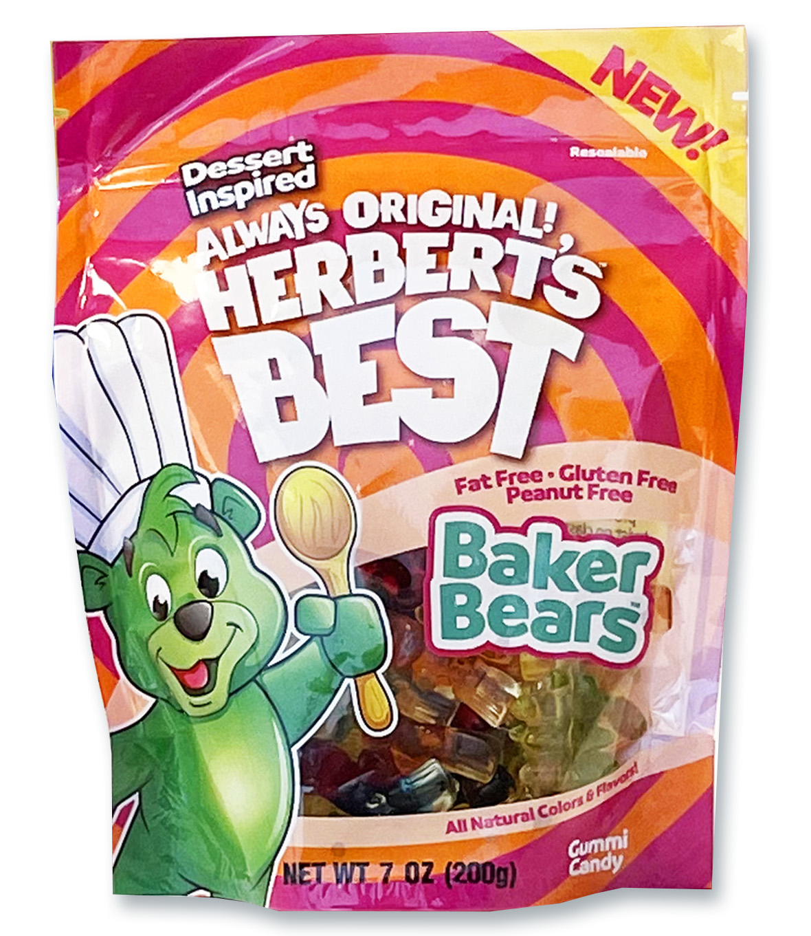 Herbert'S Best Gusset Bags Drc Baker Bears 7oz 1/10ct